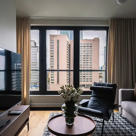Апартаменты Grzybowska Luxury With Skyline View By House Expert