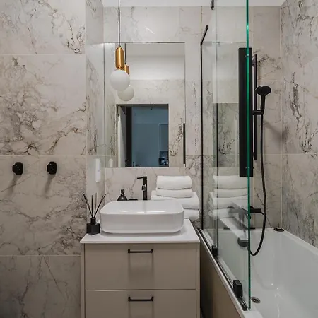 Grzybowska Luxury With Skyline View By House Expert Appartamento Varsavia